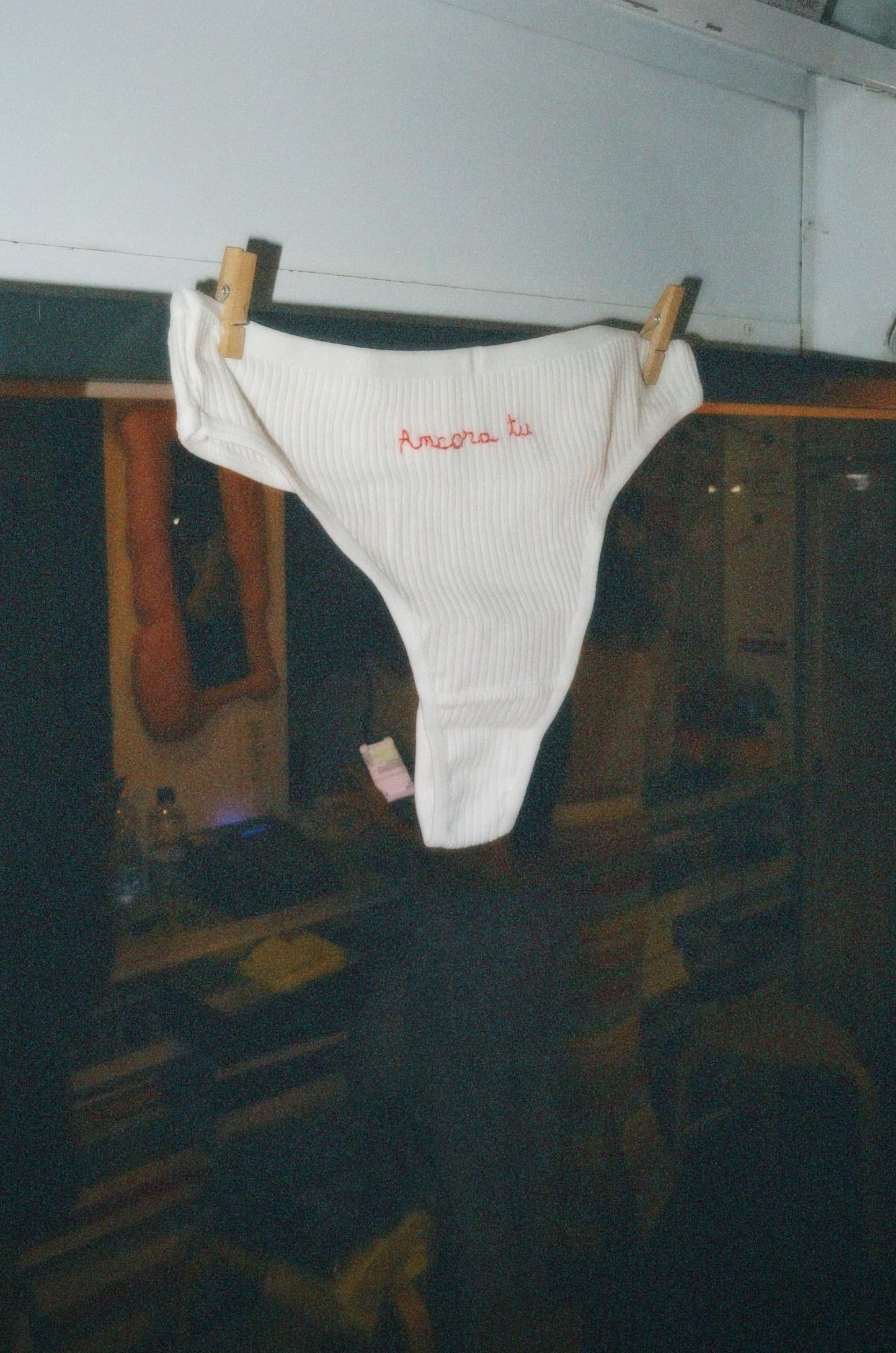 Mutandine d'amore – Hand-Embroidered cotton slips