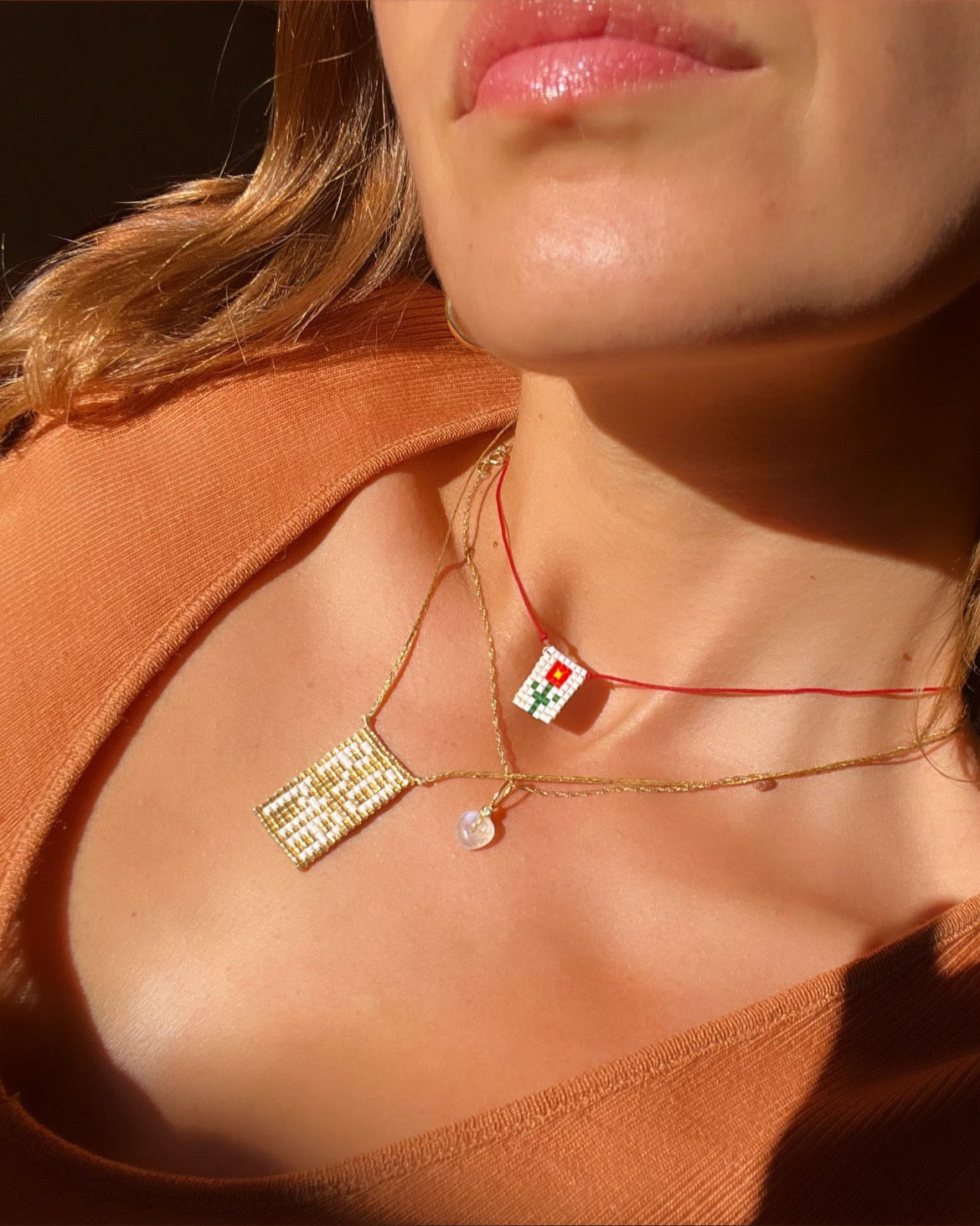 Roma necklace – gold plated edition