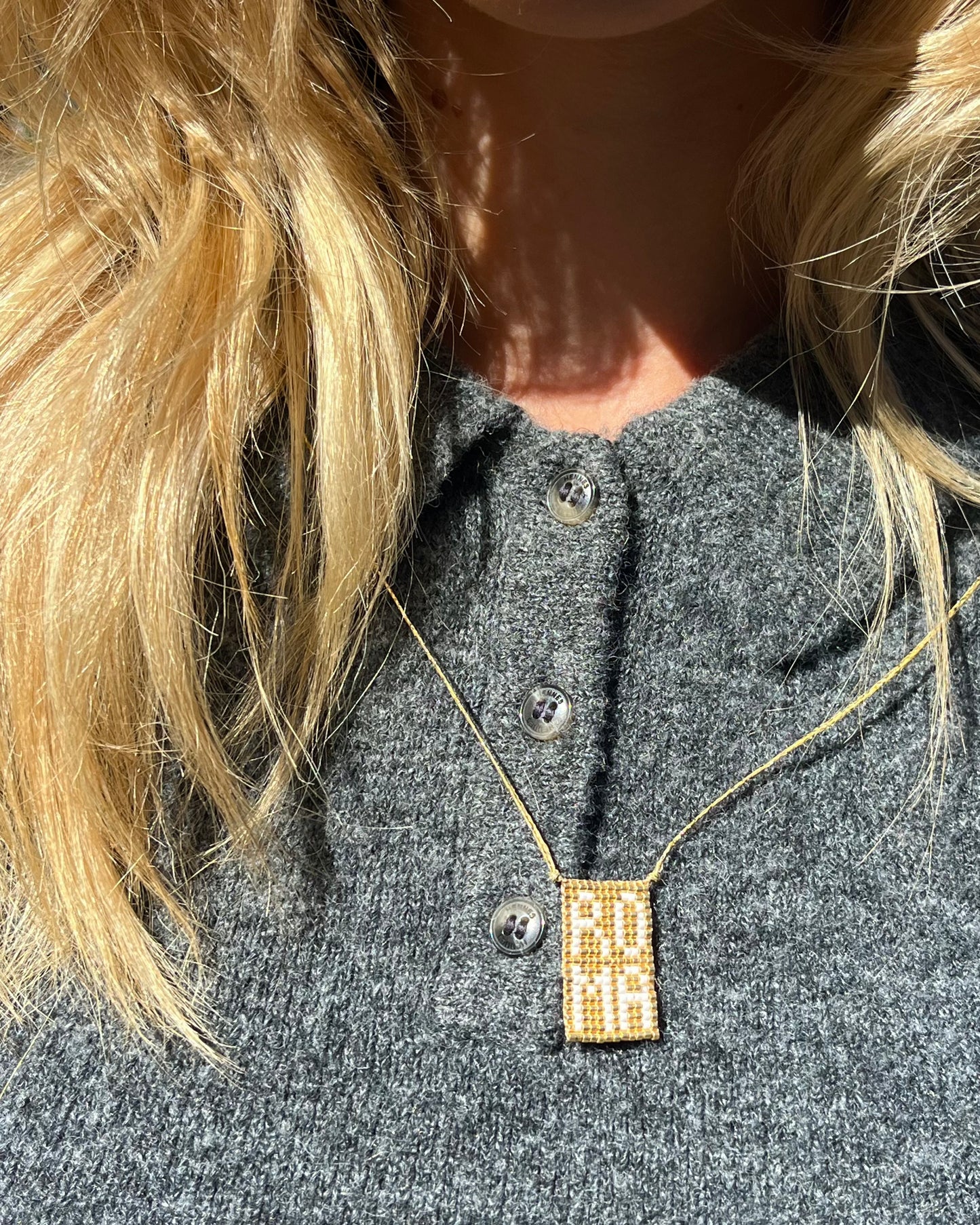 Roma necklace – gold plated edition