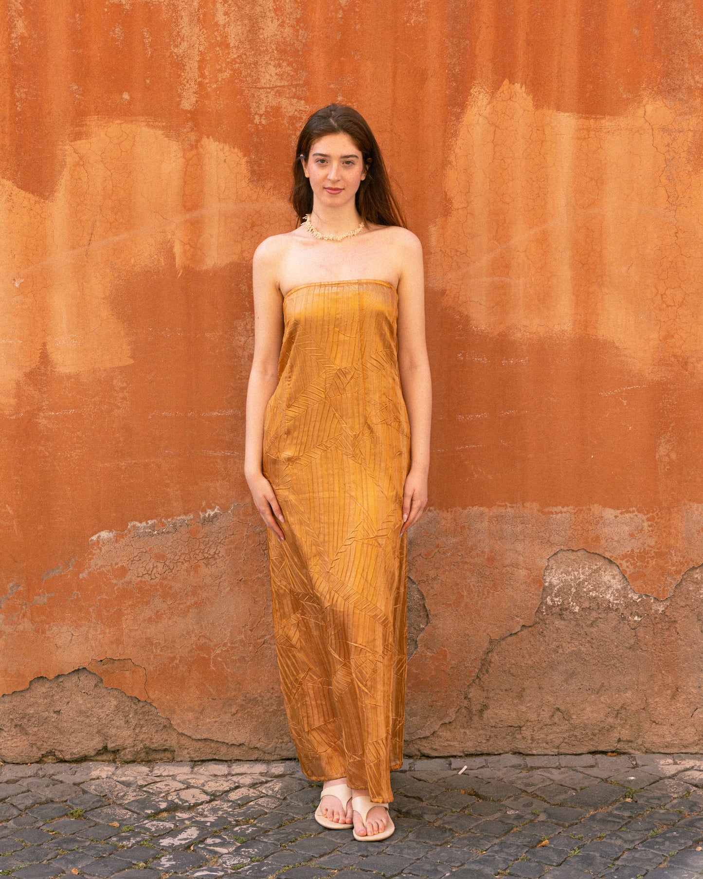 Miele – Handmade bustier dress with pockets