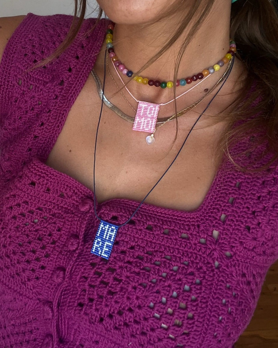 Toi Moi – handwoven necklace