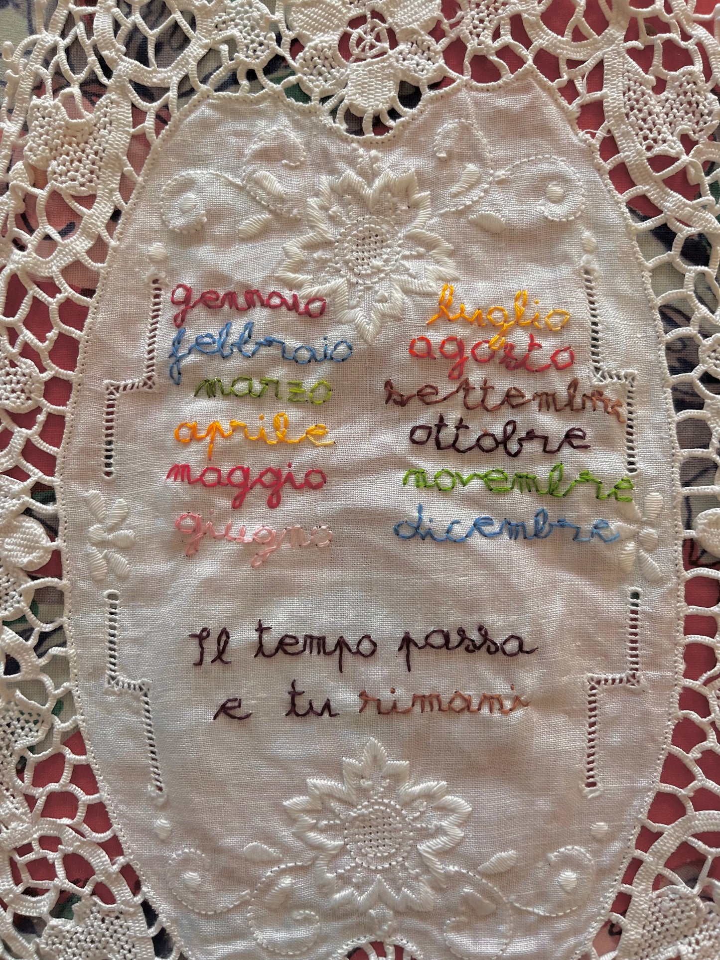 Calendario – Hand-made artwork