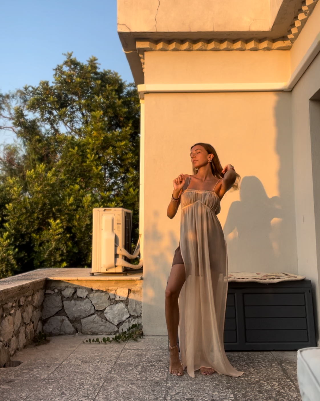 Settembre – double silk dress