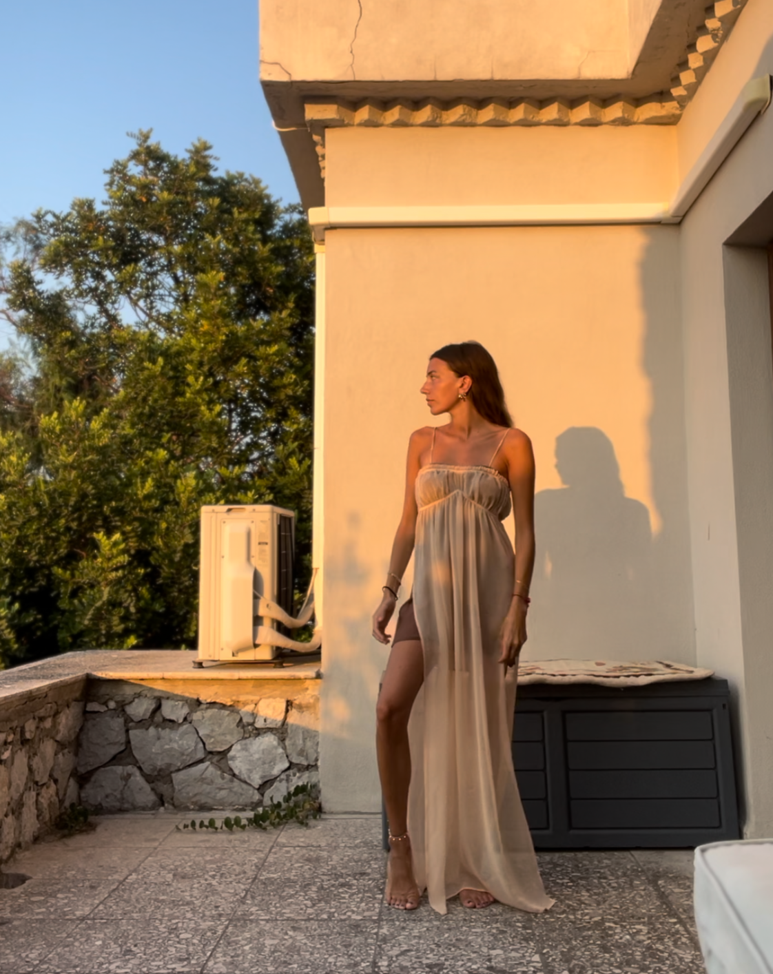 Settembre – double silk dress