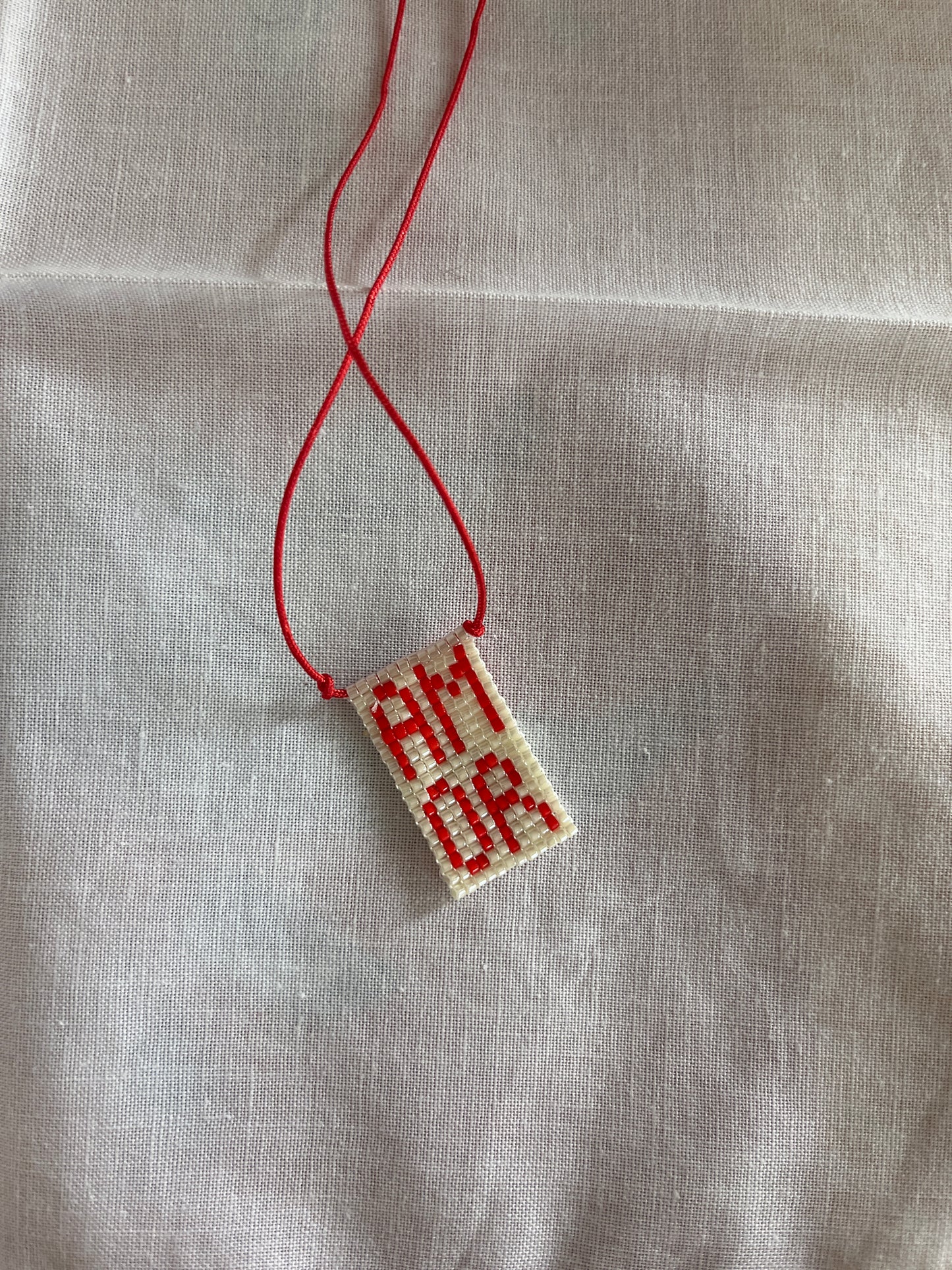 AMOR – handwoven necklace