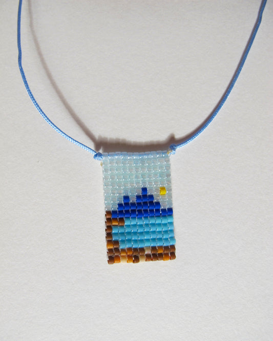 Vesuvio – Handwoven necklace
