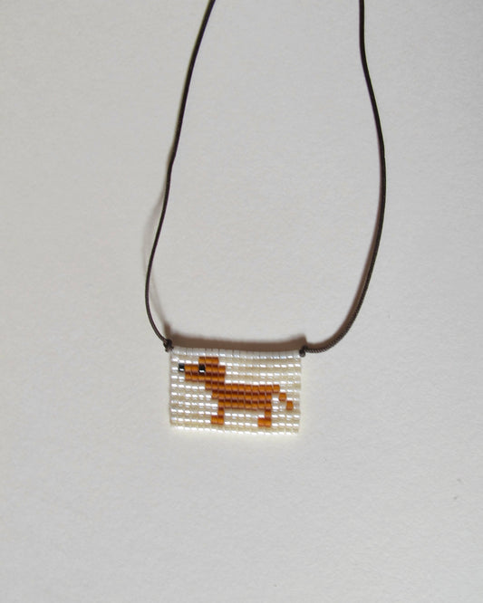 Bassotto – handwoven necklace