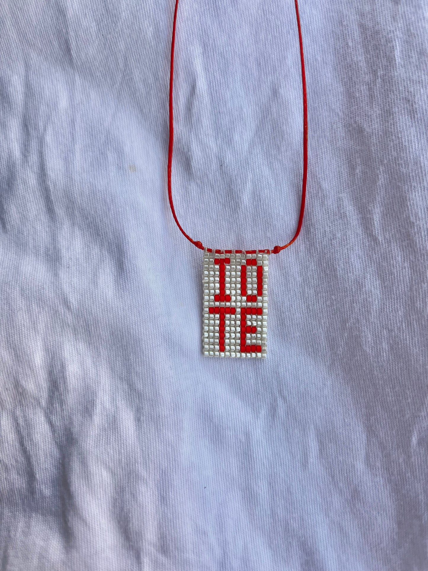 Io te – handwoven necklace