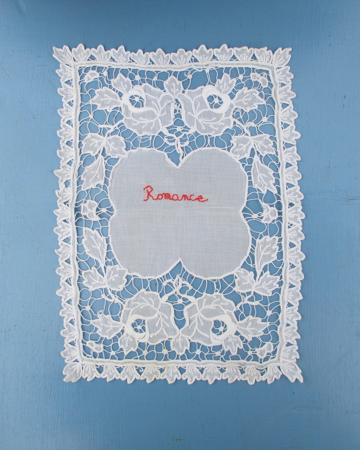 Romance – Handmade embroidery artwork