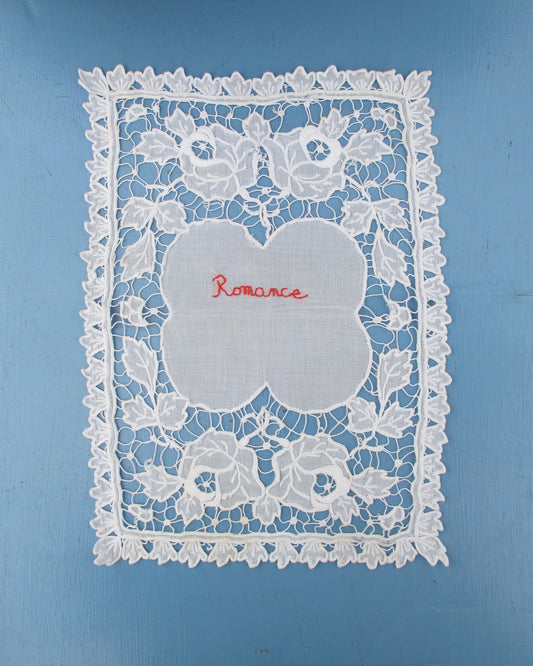 Romance – Handmade embroidery artwork