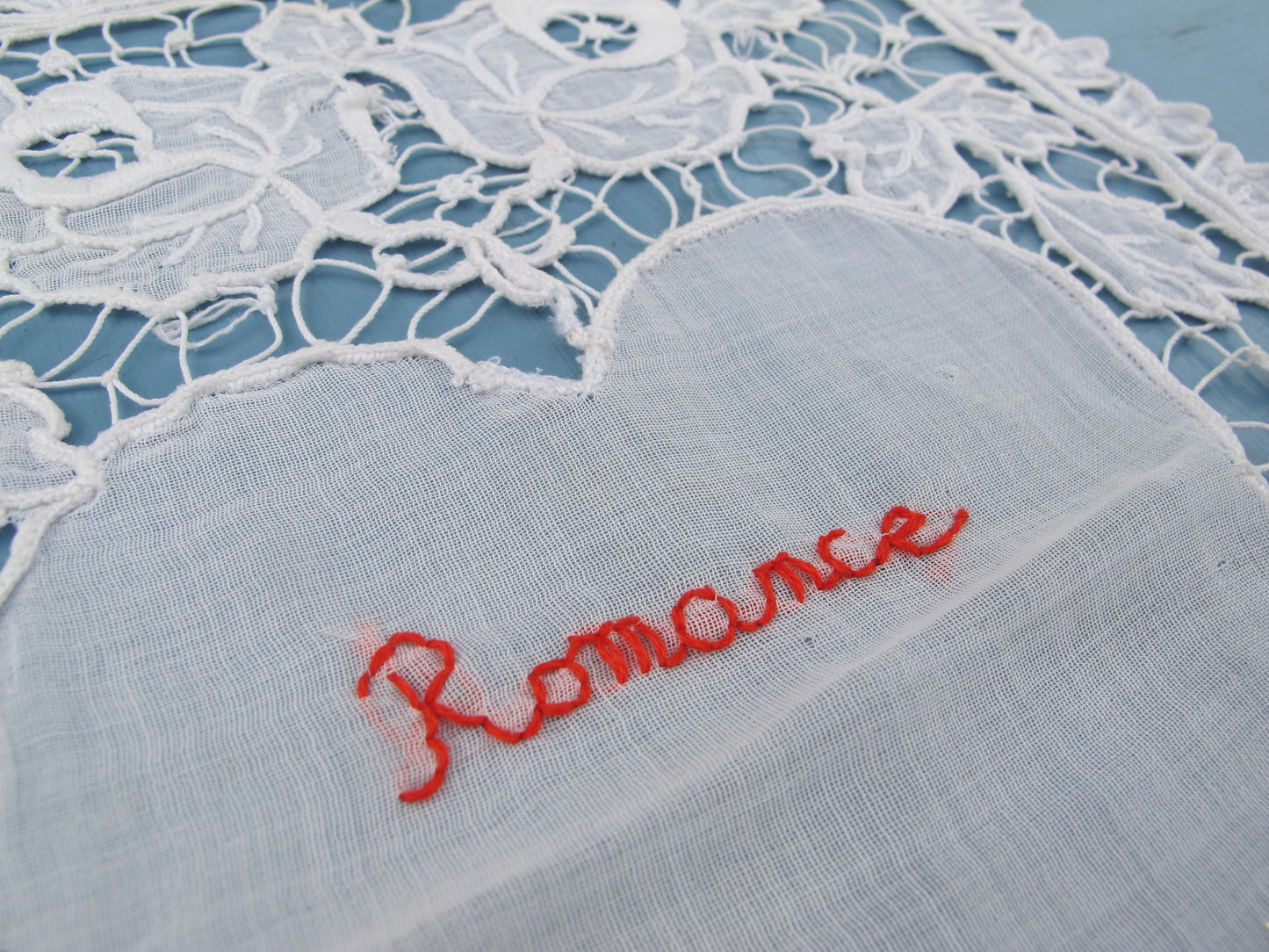 Romance – Handmade embroidery artwork