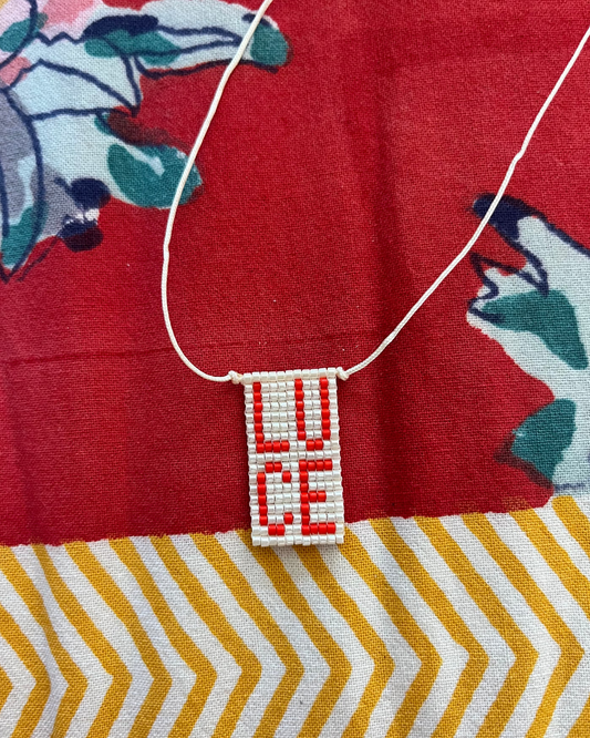 Luce – handwoven necklace