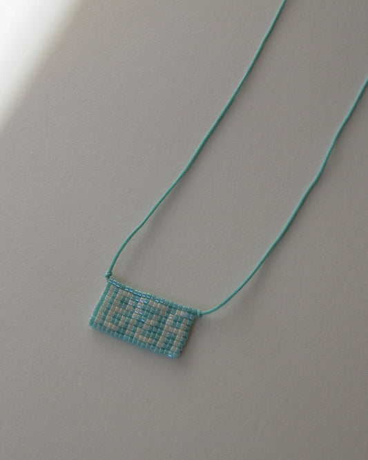 Ibiza – handwoven necklace