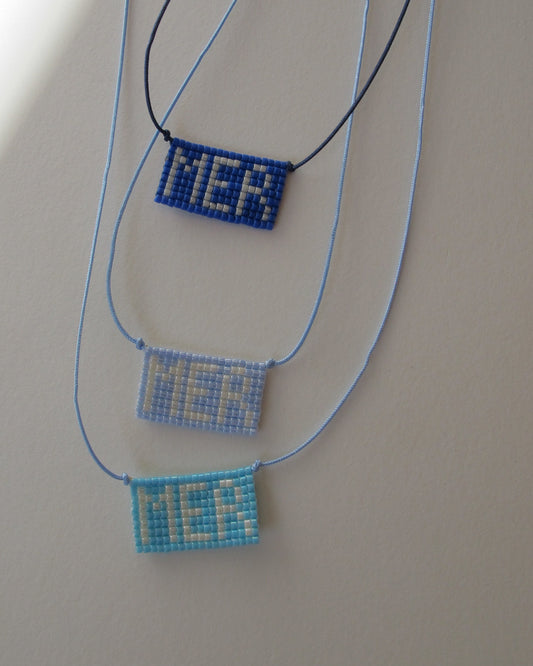 Mer – handwoven necklace
