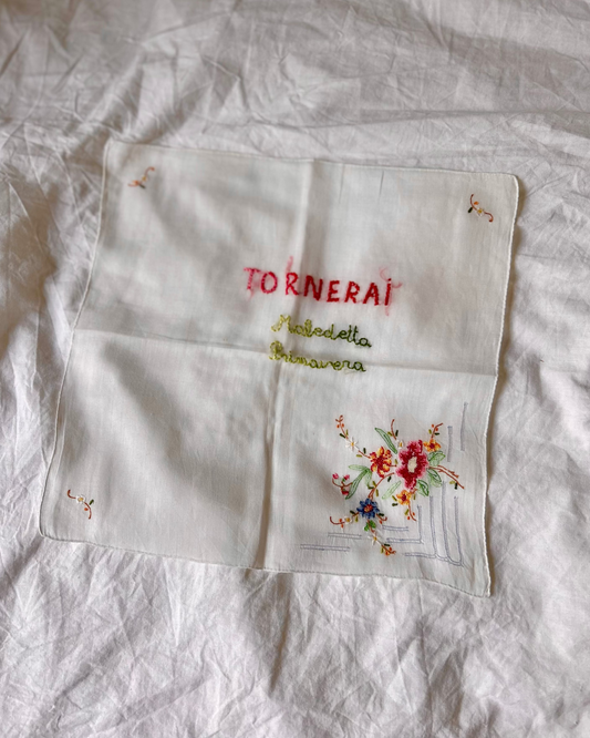 Tornerai – Hand-Embroidered artwork