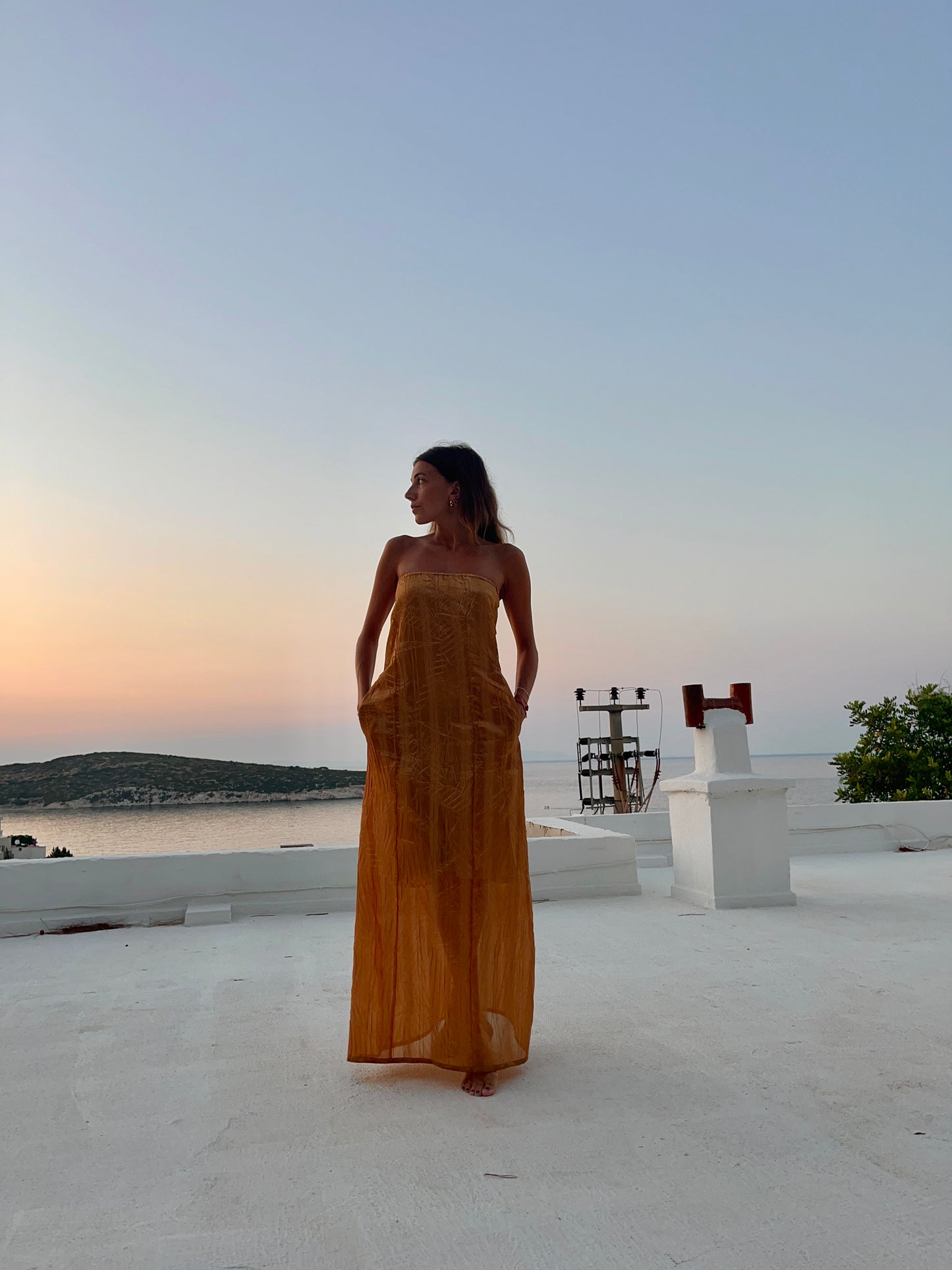 Miele – Handmade bustier dress with pockets