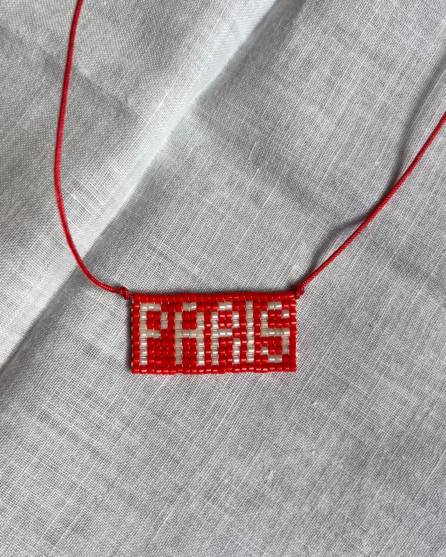 PARIS – handwoven necklace