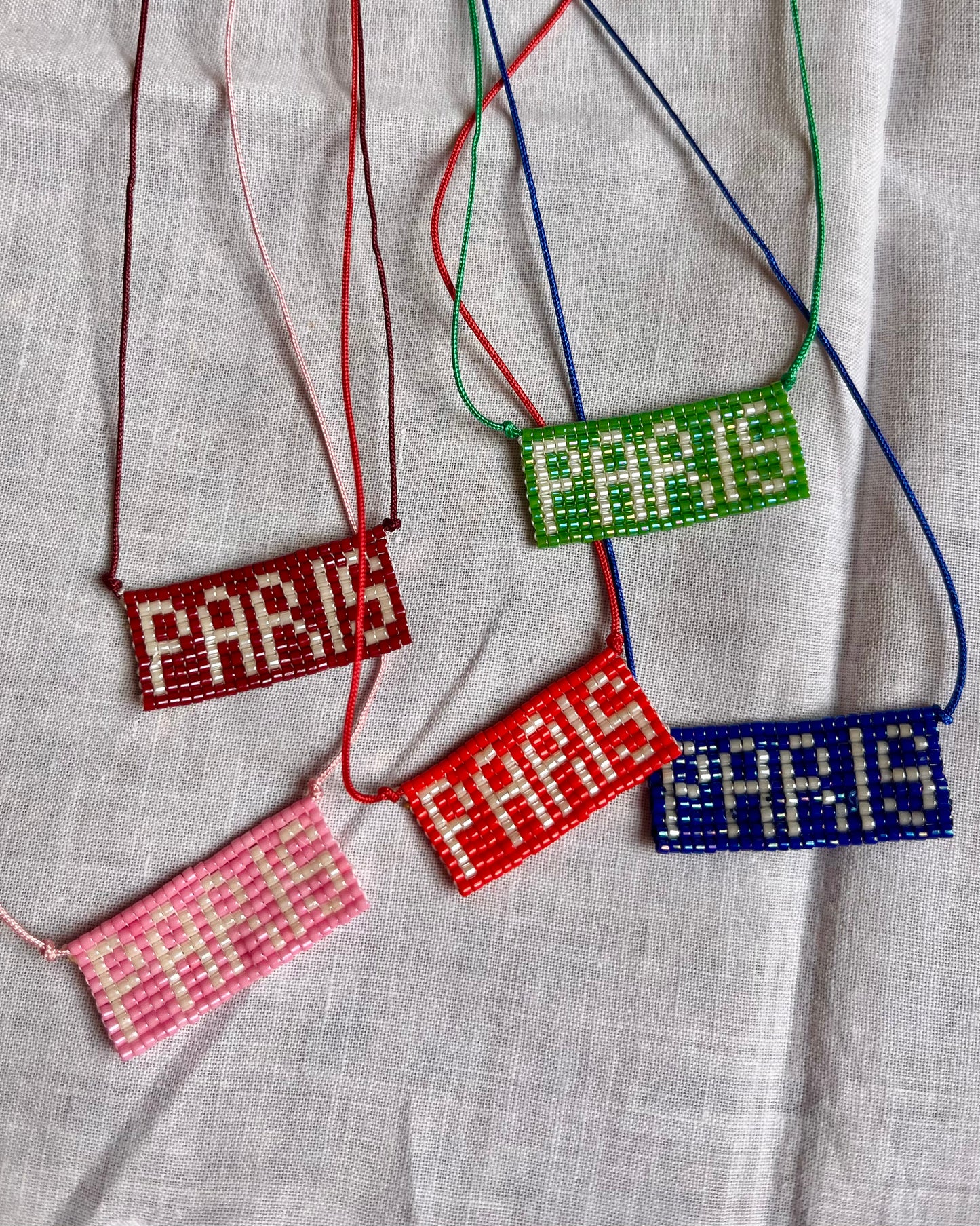 PARIS – handwoven necklace