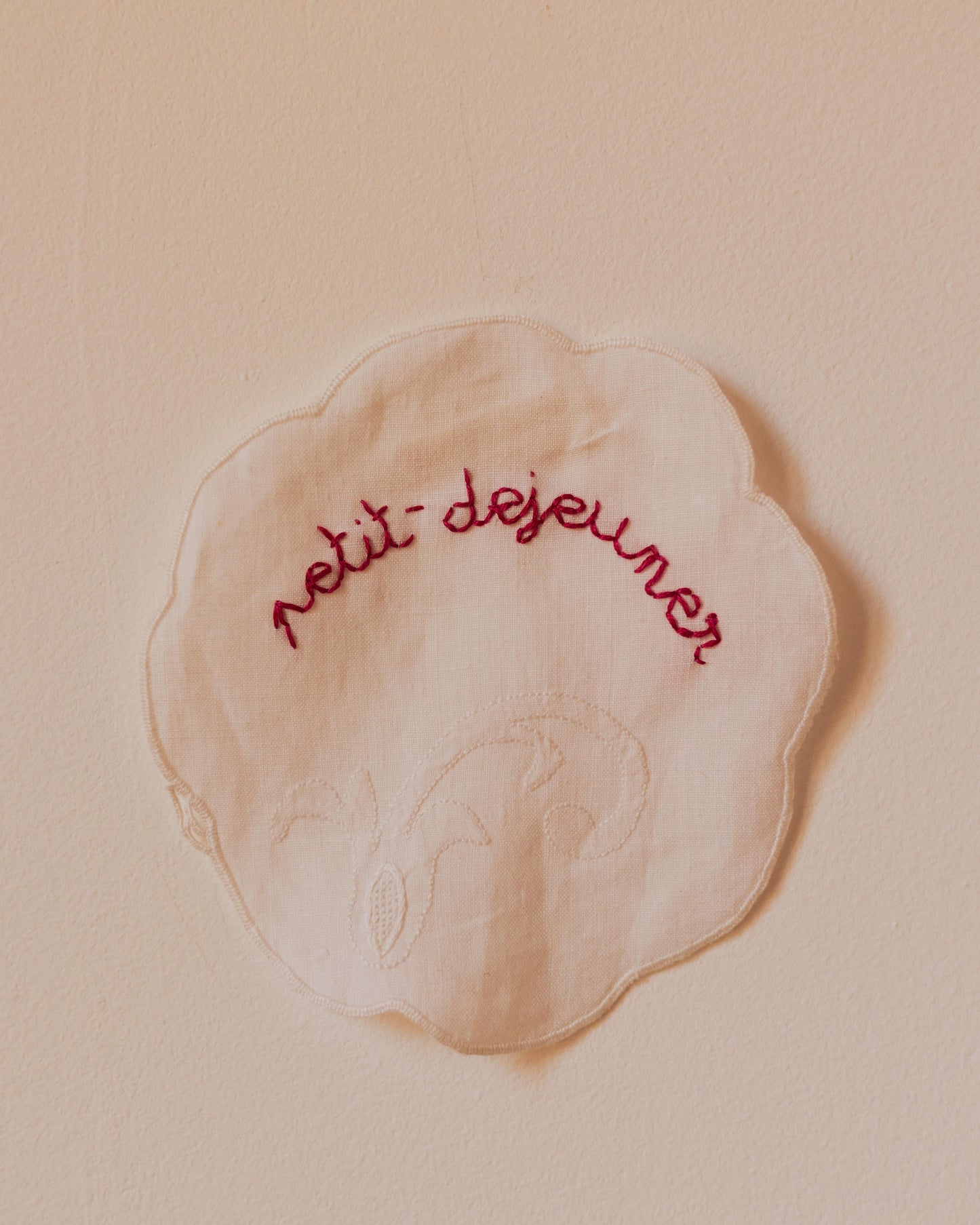 Petit-déjeuner – Hand-Embroidered Artwork