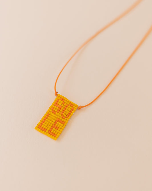 Sole – handwoven necklace