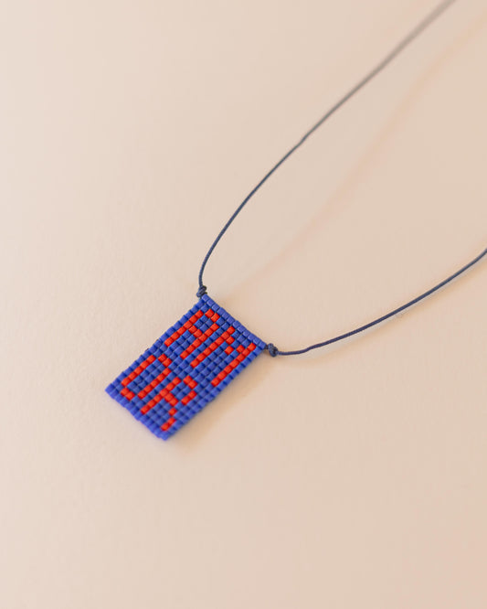 AMOR – handwoven necklace