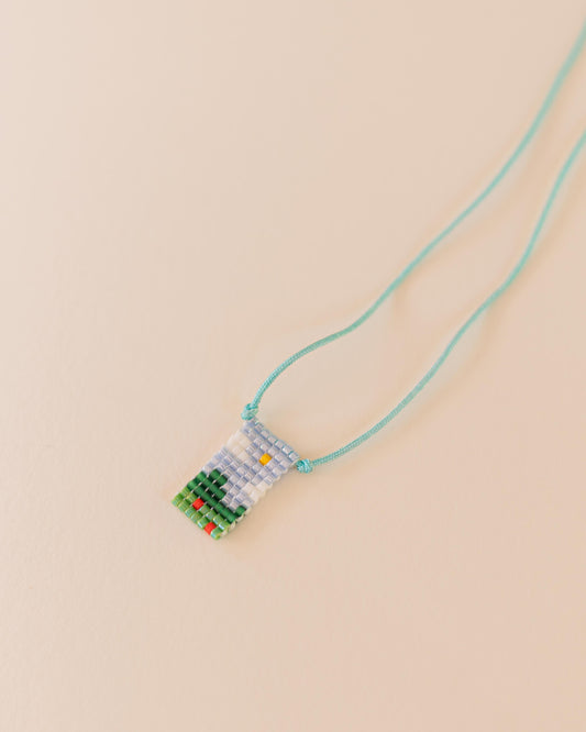 Paesaggino  – handwoven necklace